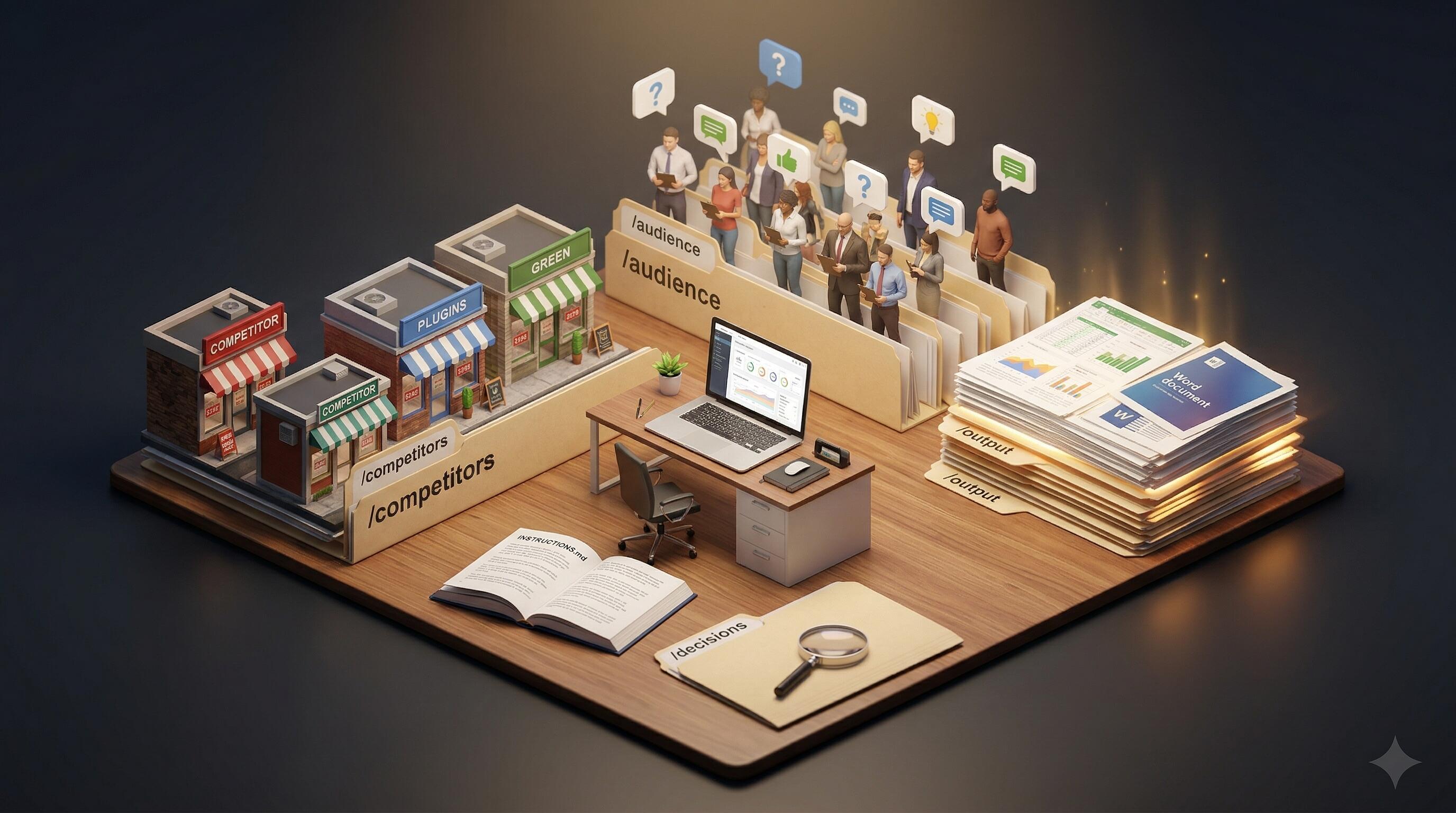 Isometric Compass HQ research command center